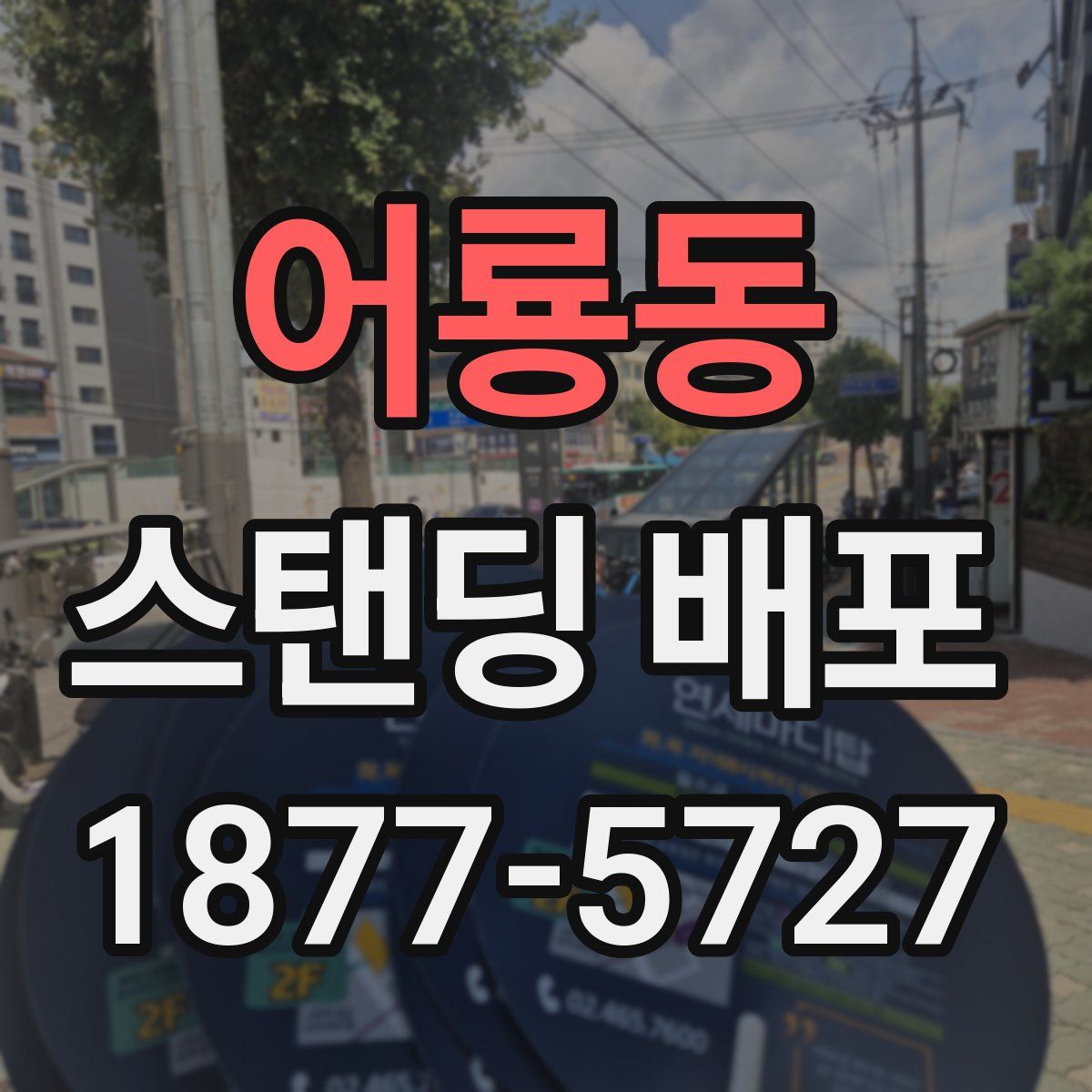 어룡동 스탠딩 배포