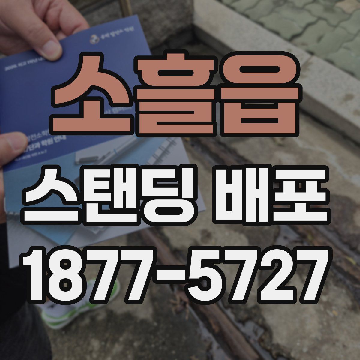 소흘읍 스탠딩 배포