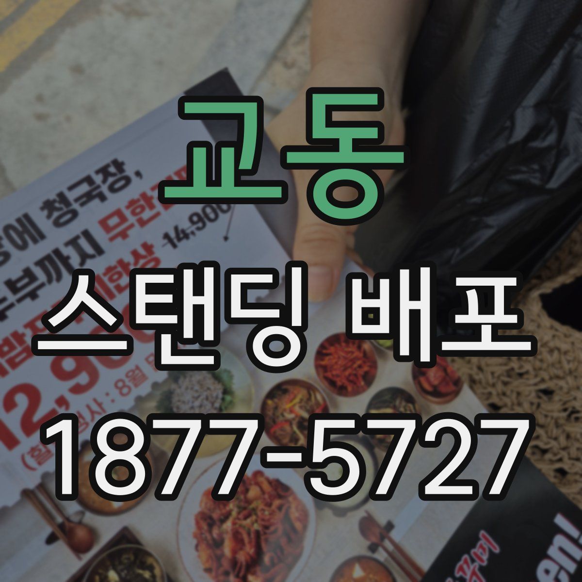 교동 스탠딩 배포