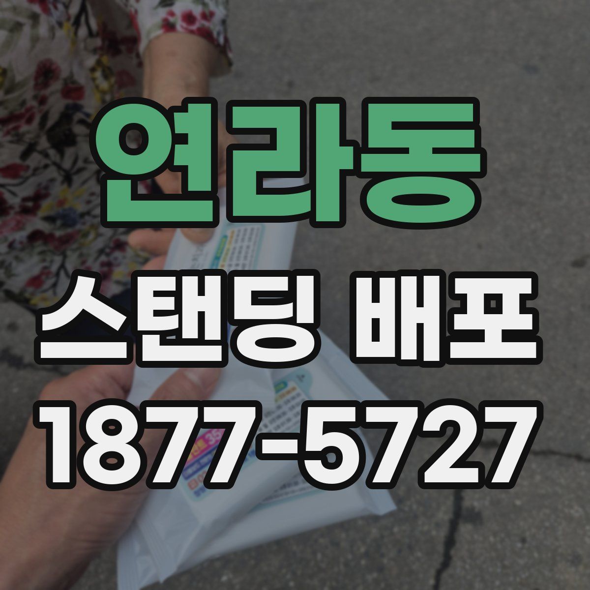 연라동 스탠딩 배포