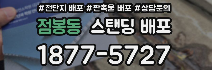 점봉동 스탠딩 배포