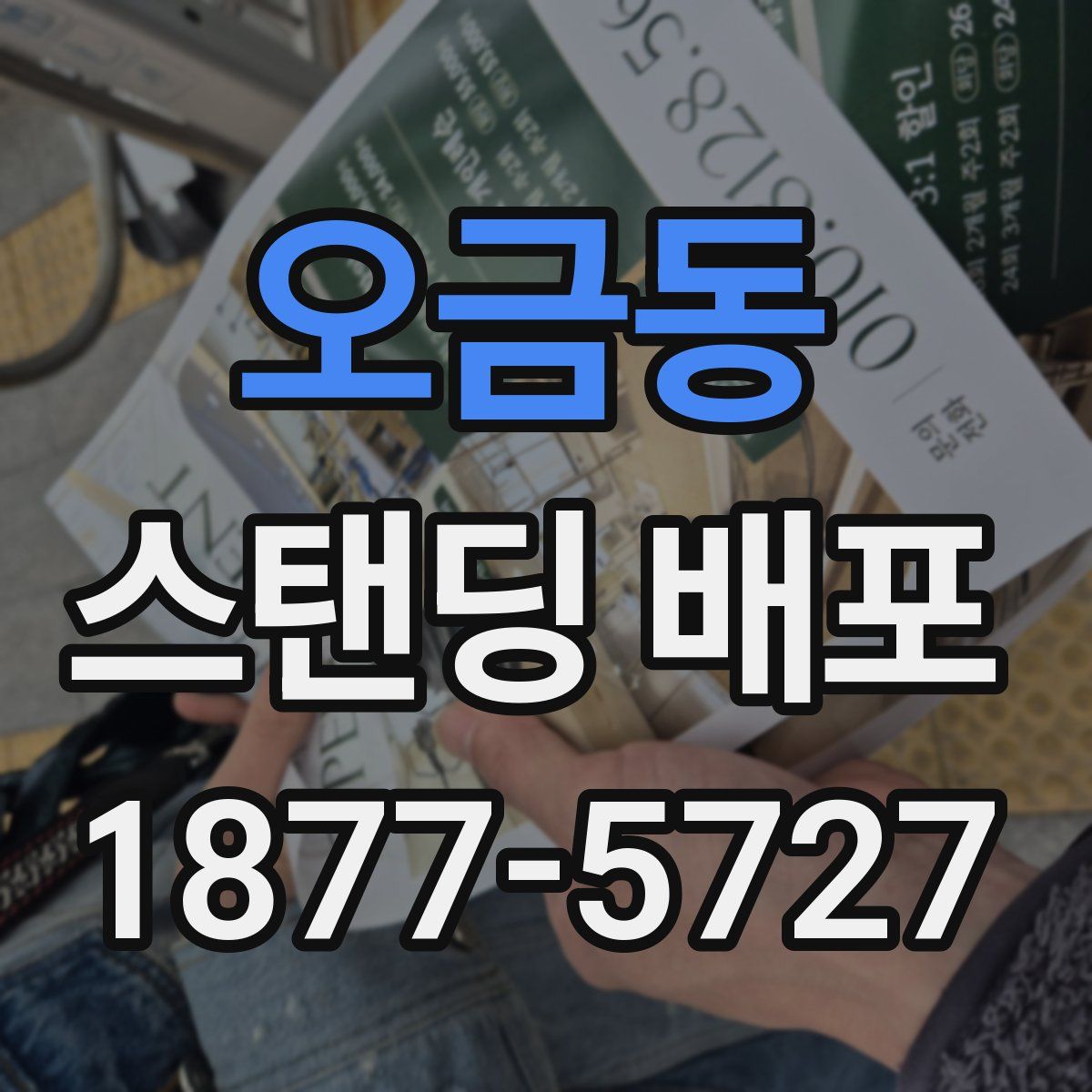 오금동 스탠딩 배포