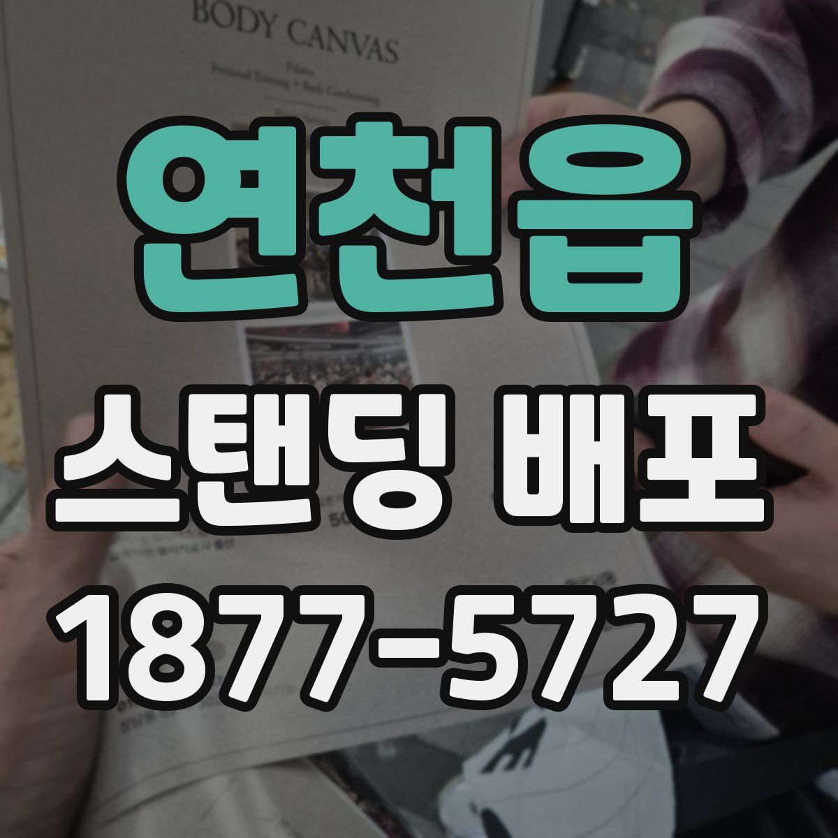 연천읍 스탠딩 배포