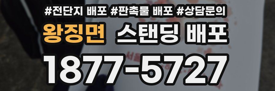 왕징면 스탠딩 배포