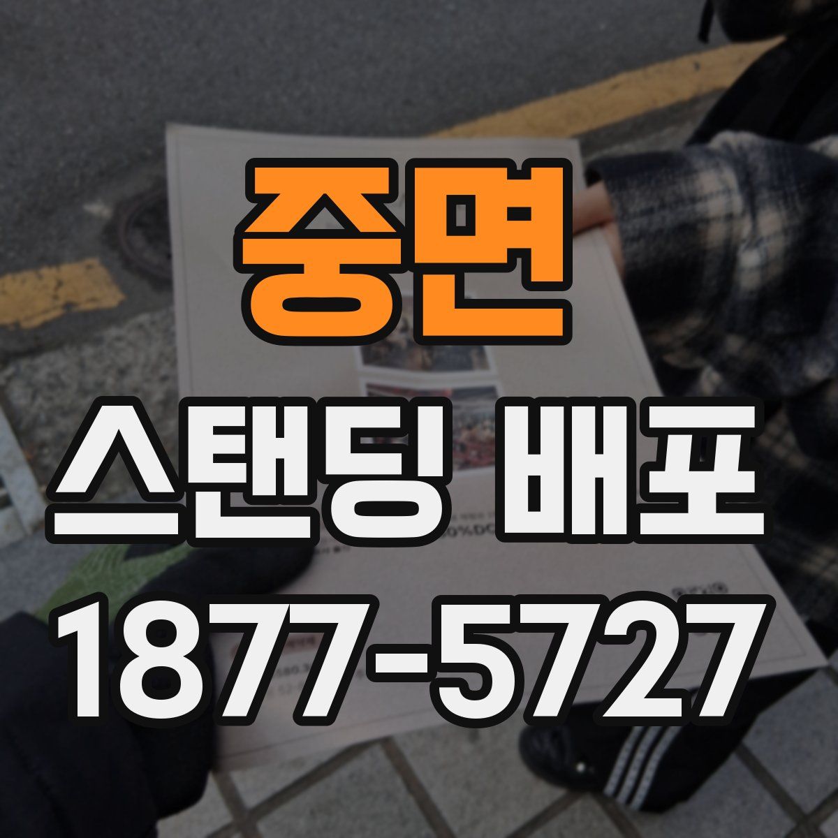 중면 스탠딩 배포