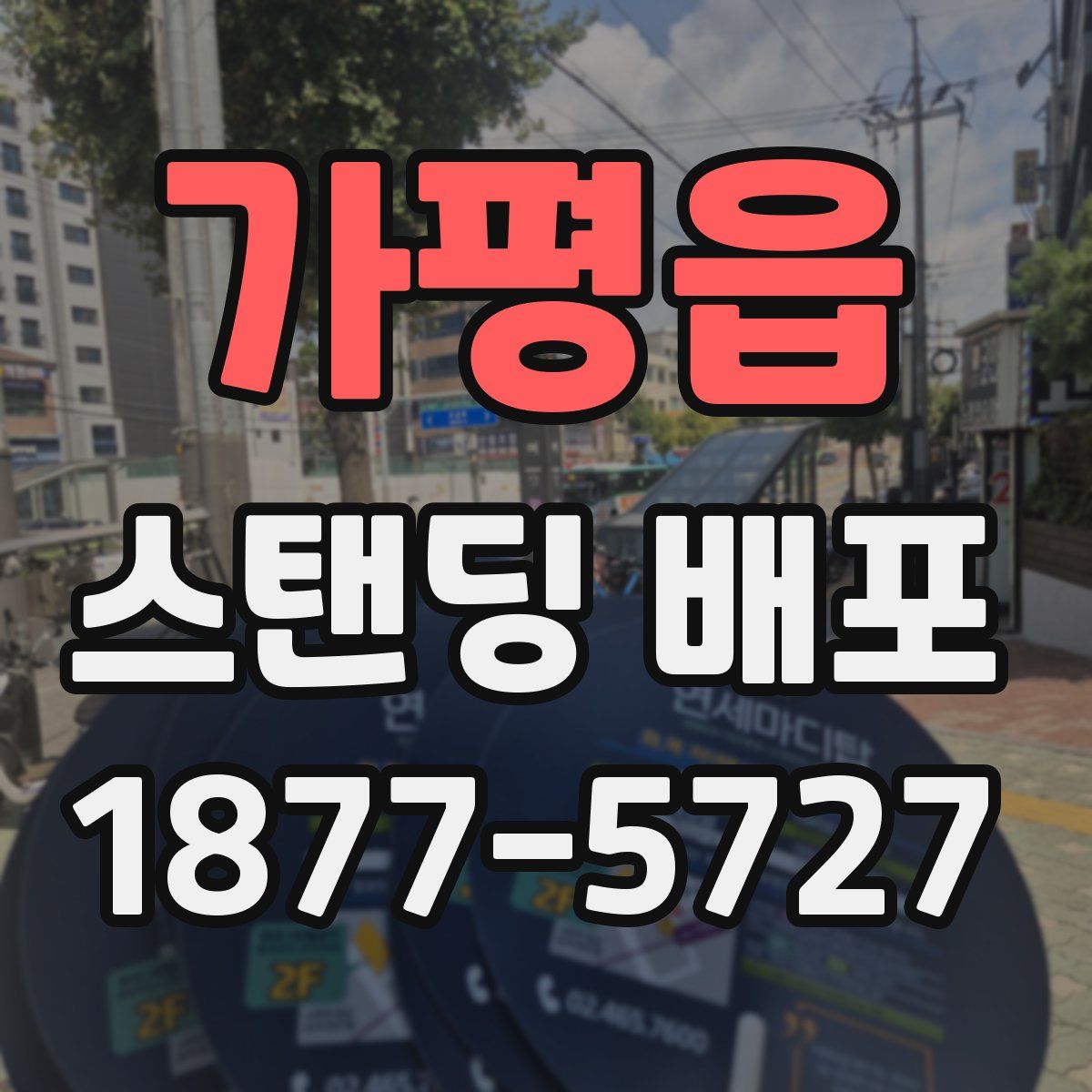 가평읍 스탠딩 배포
