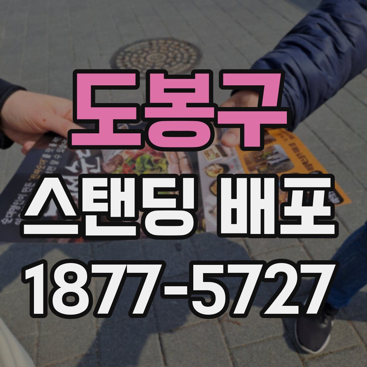 도봉구 스탠딩 배포