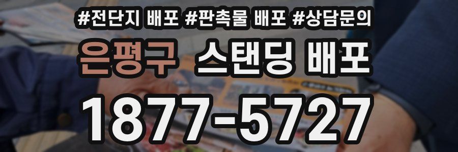 은평구 스탠딩 배포