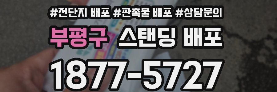 부평구 스탠딩 배포