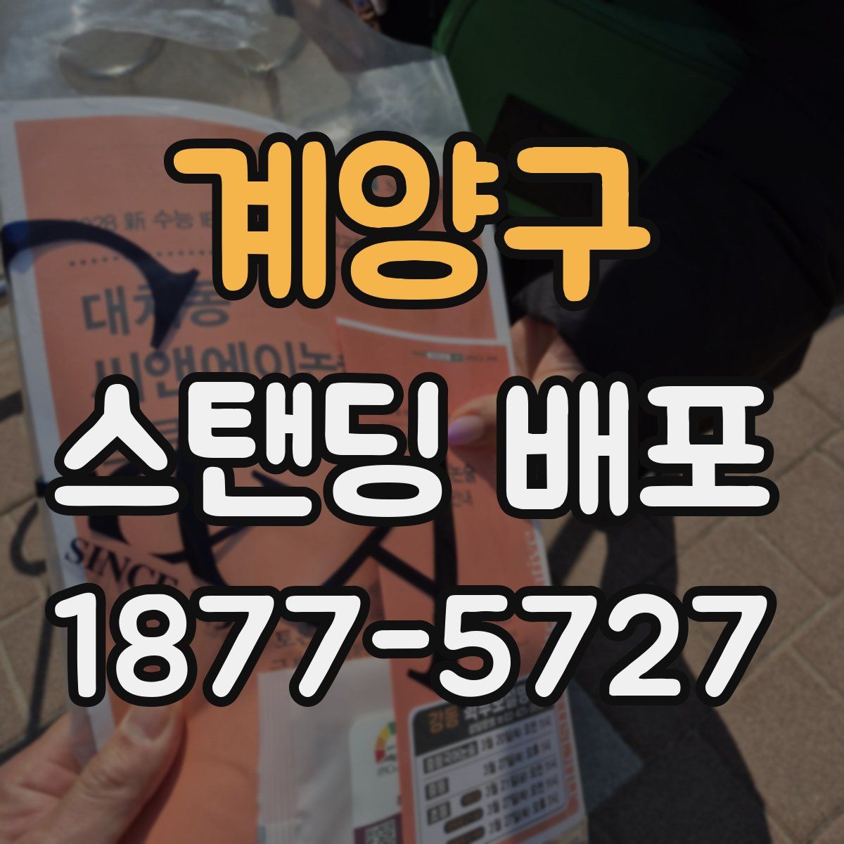 계양구 스탠딩 배포