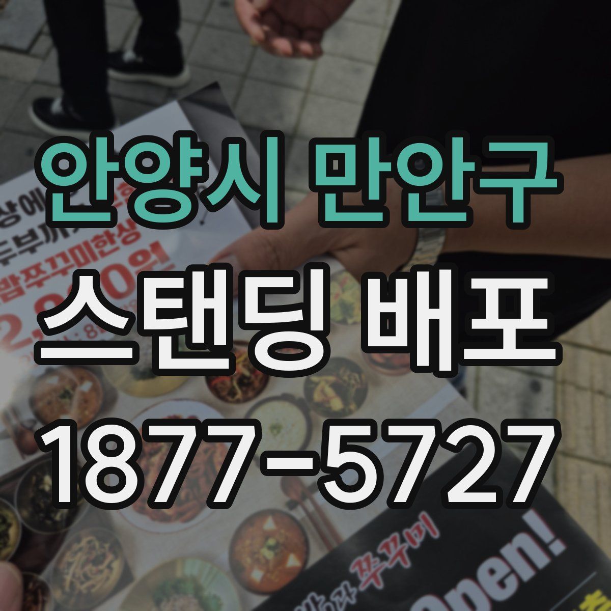 안양시 만안구 스탠딩 배포