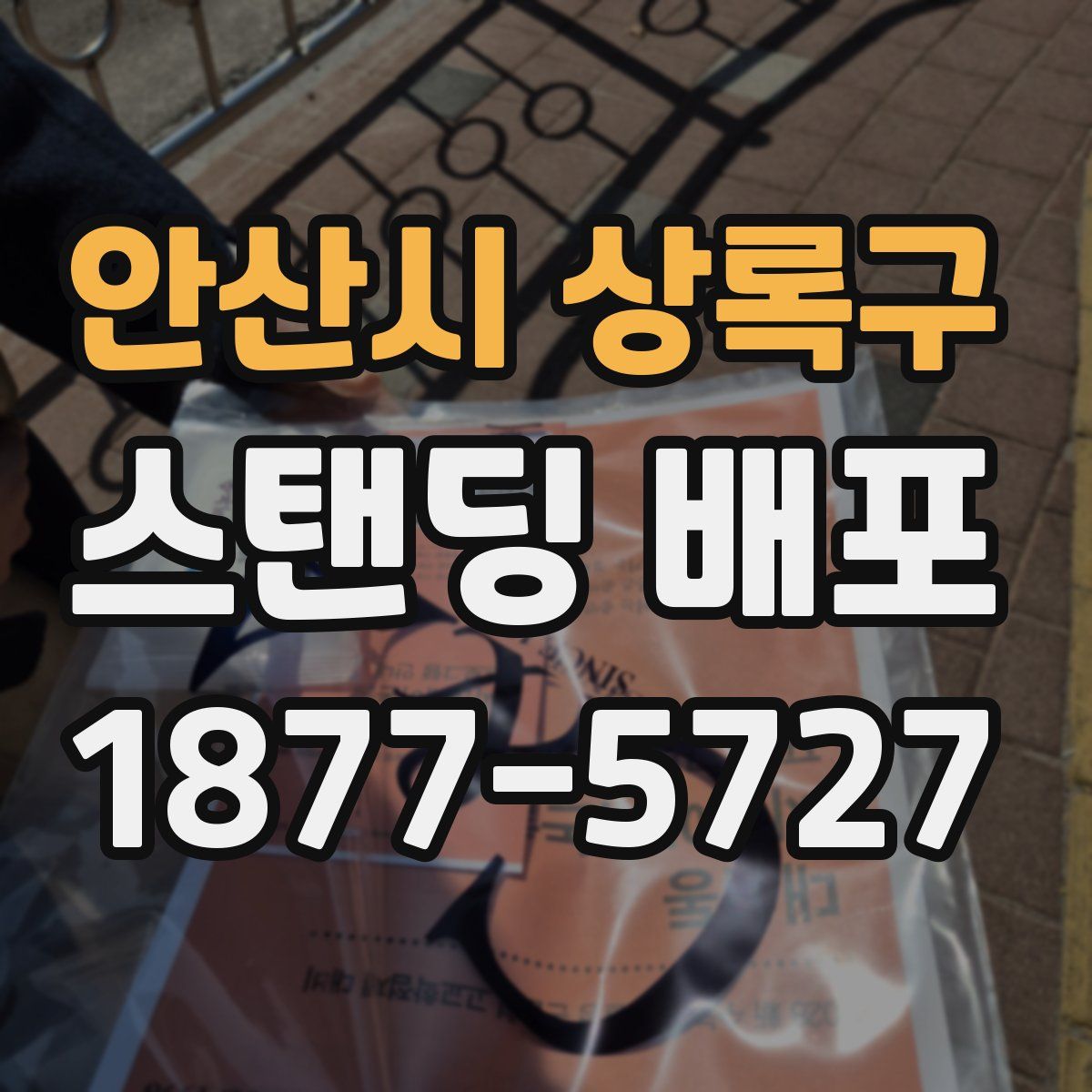 안산시 상록구 스탠딩 배포