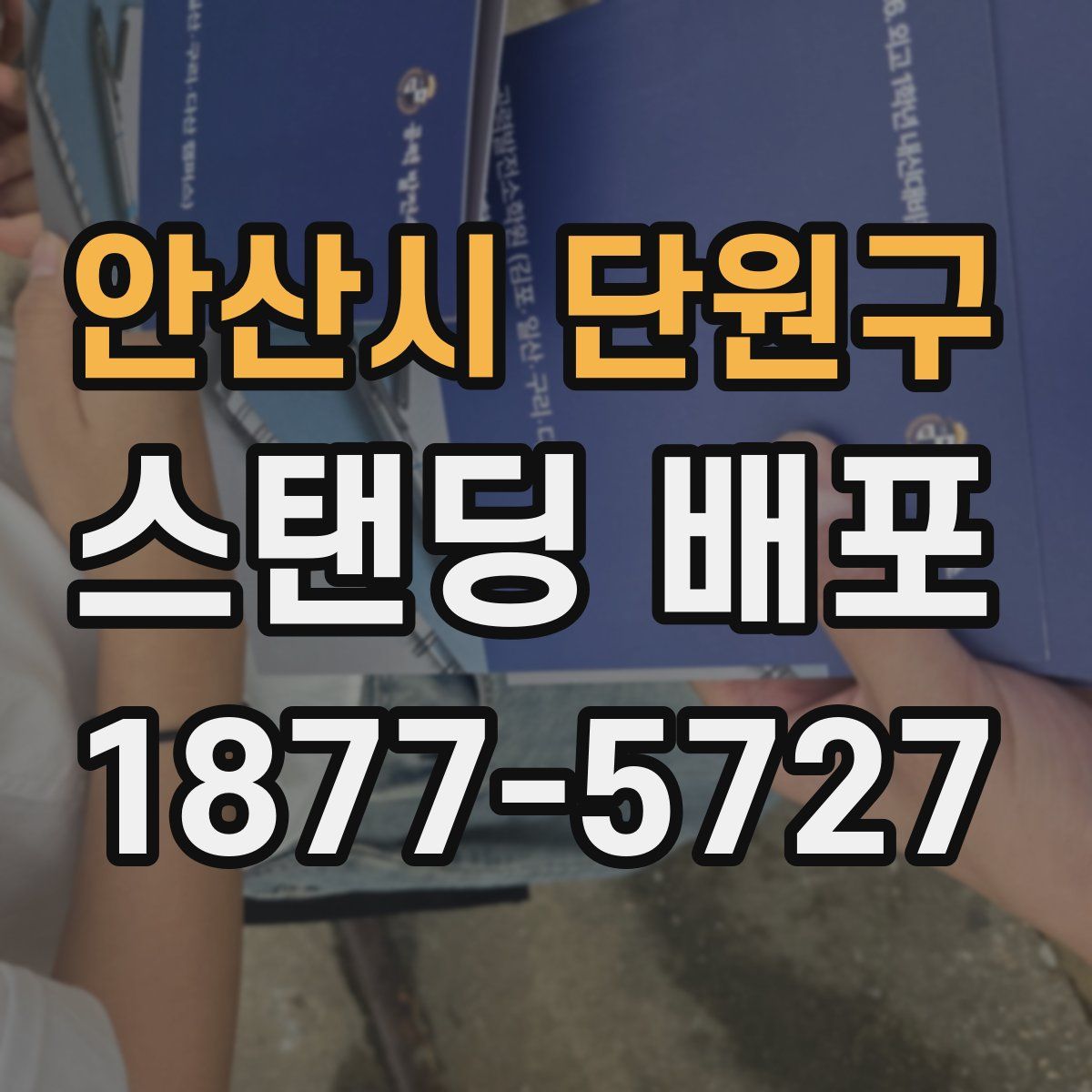 안산시 단원구 스탠딩 배포