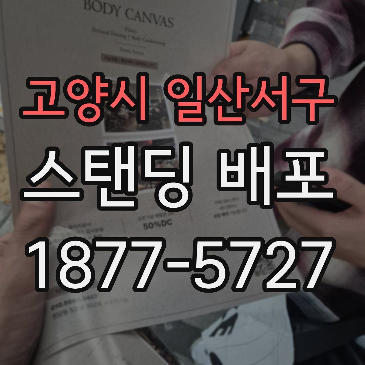 고양시 일산서구 스탠딩 배포