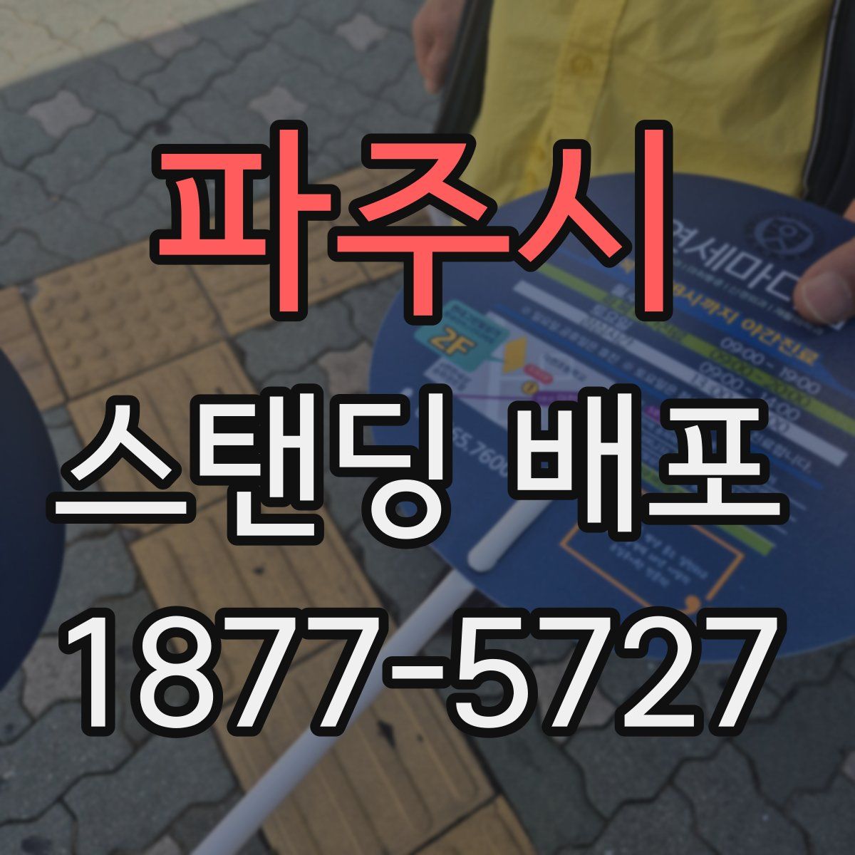 파주시 스탠딩 배포