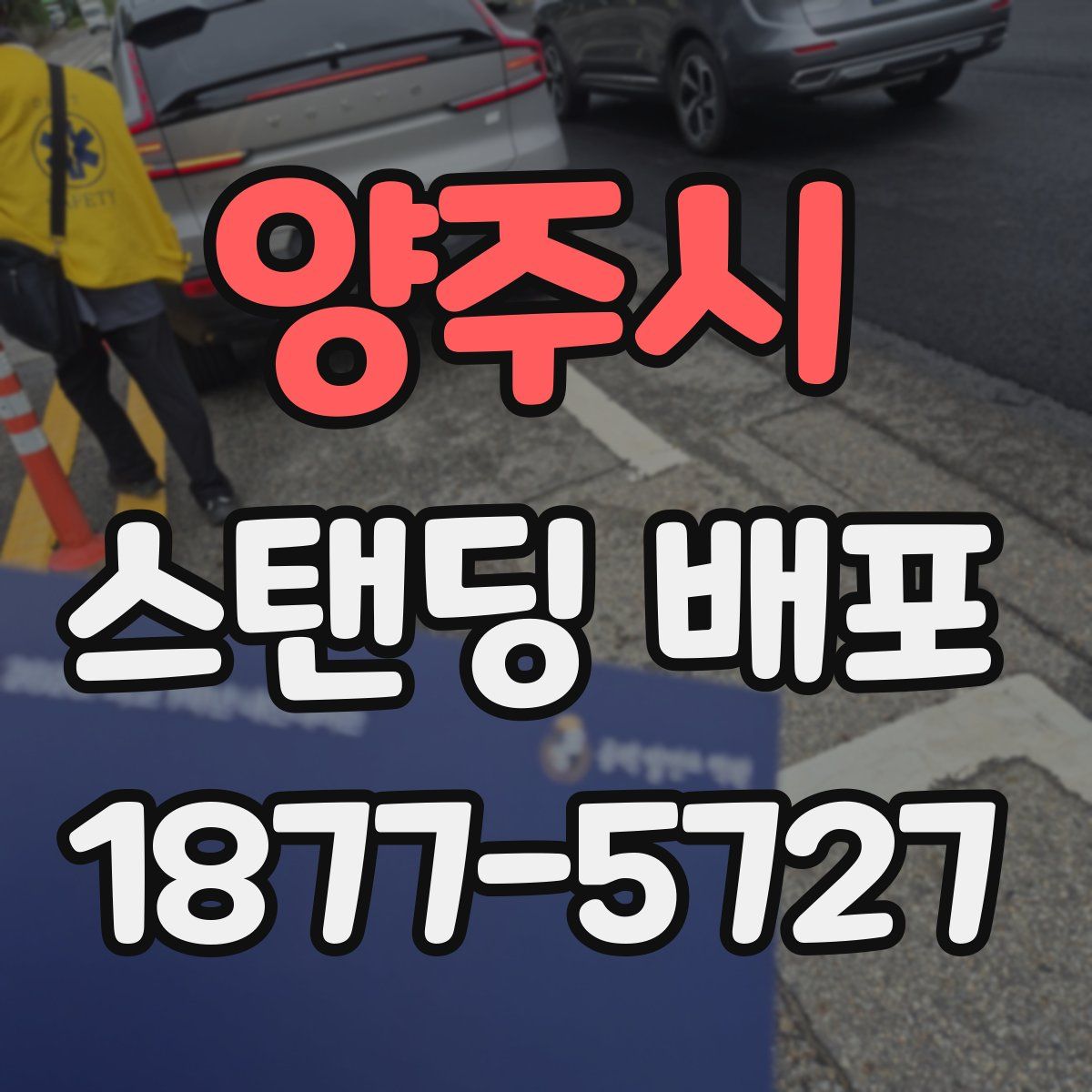 양주시 스탠딩 배포