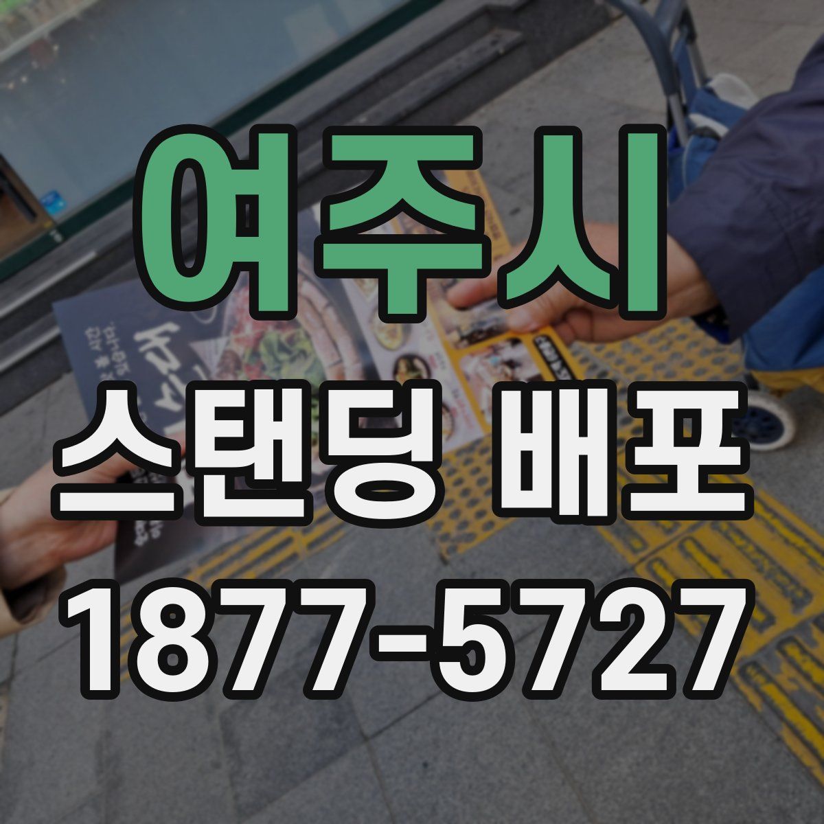 여주시 스탠딩 배포