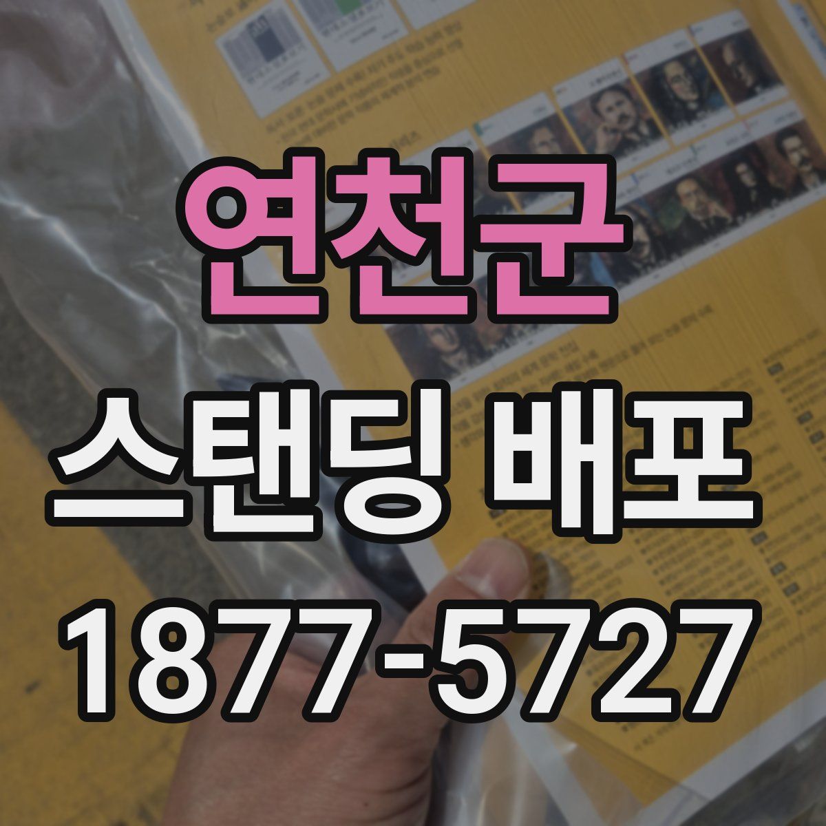 연천군 스탠딩 배포