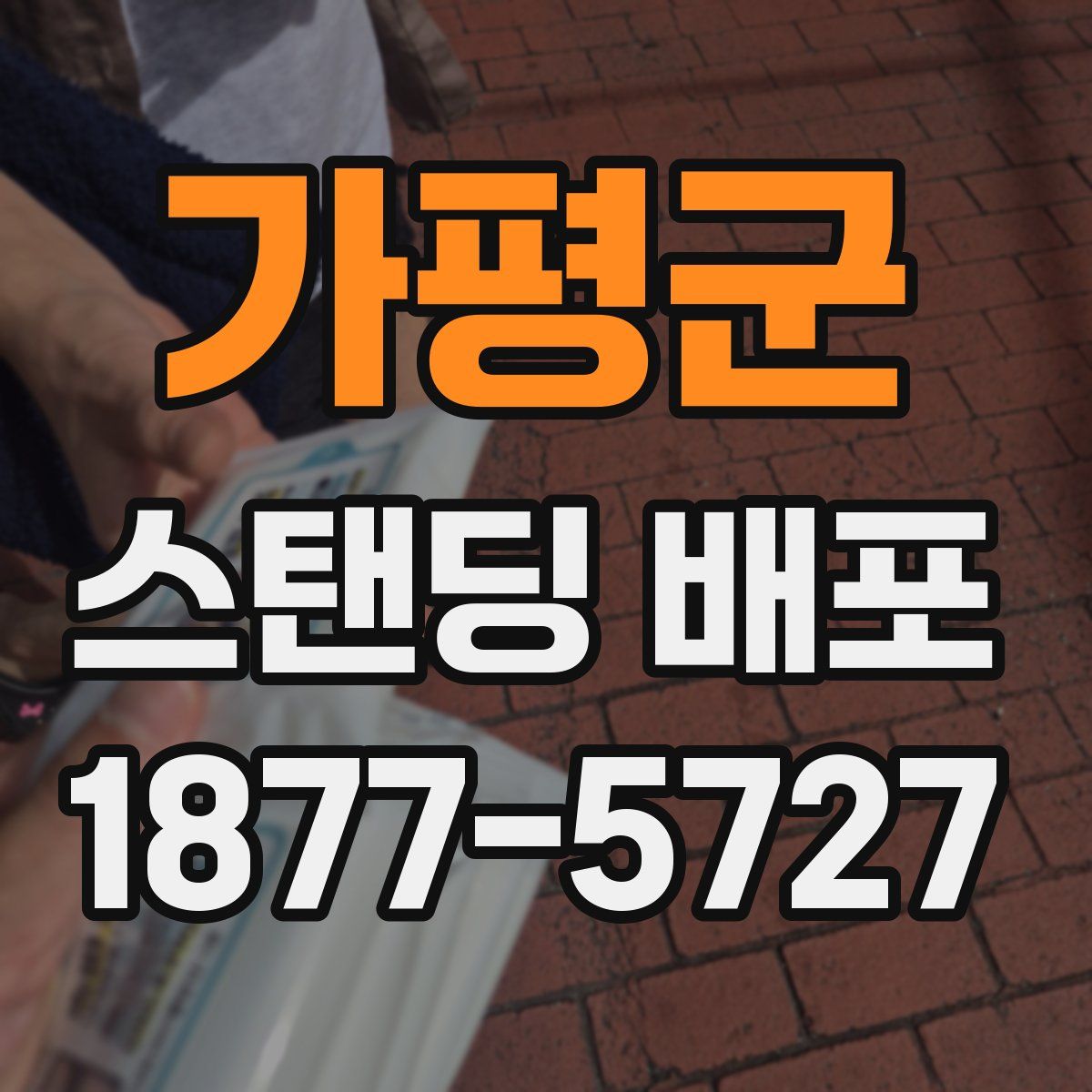 가평군 스탠딩 배포