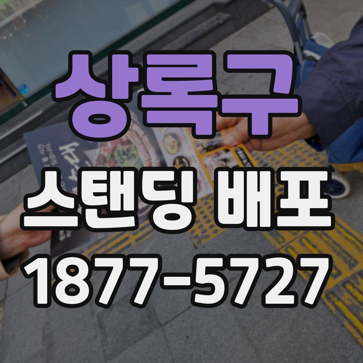상록구 스탠딩 배포