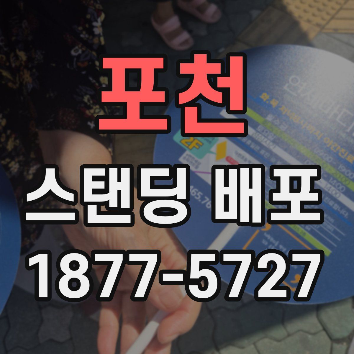 포천 스탠딩 배포