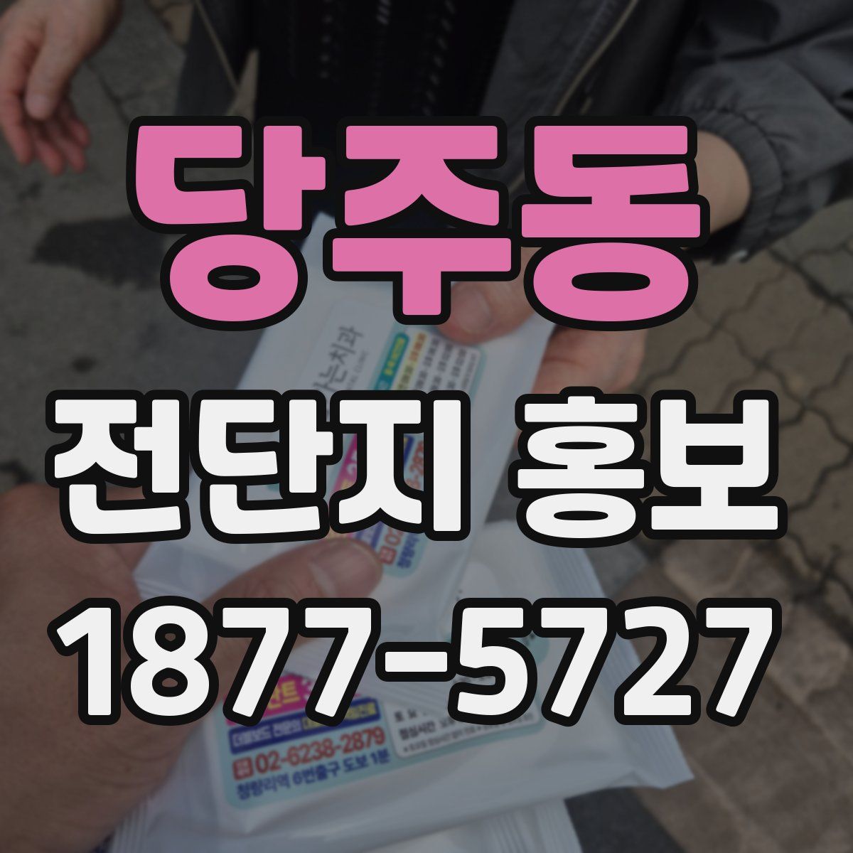당주동 전단지 홍보