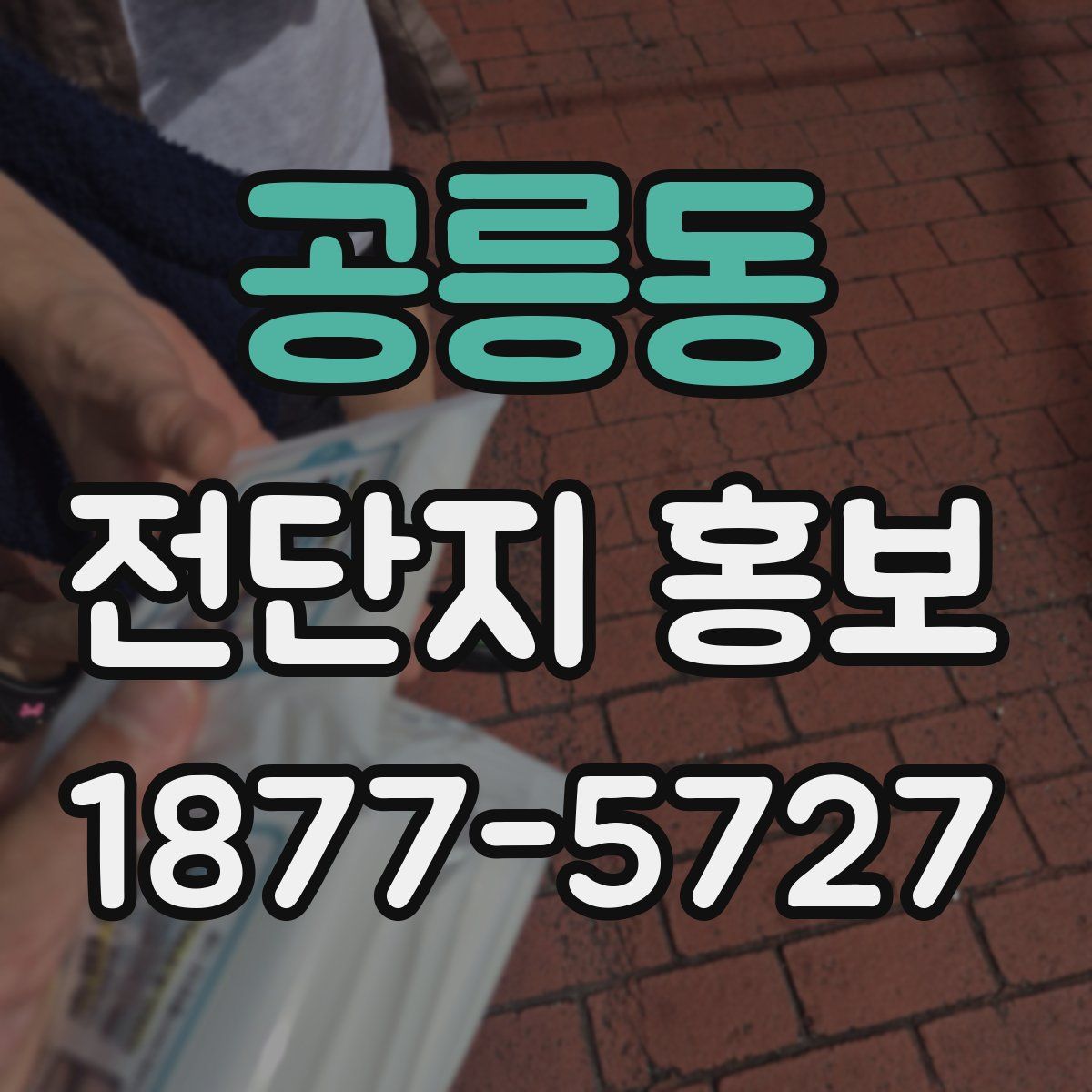 공릉동 전단지 홍보