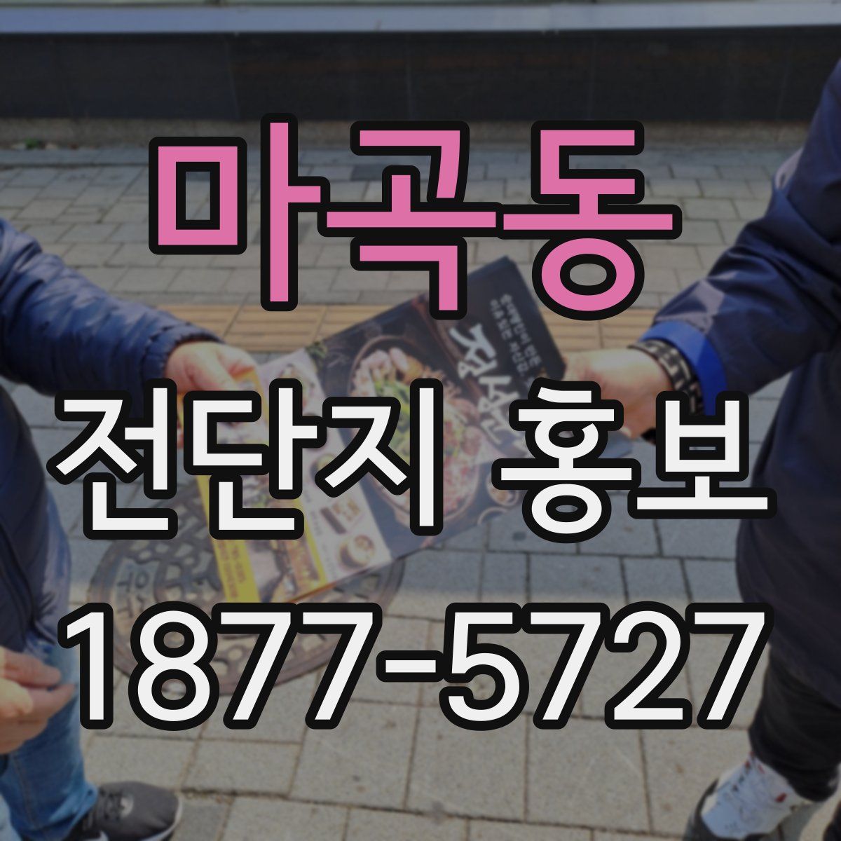 마곡동 전단지 홍보