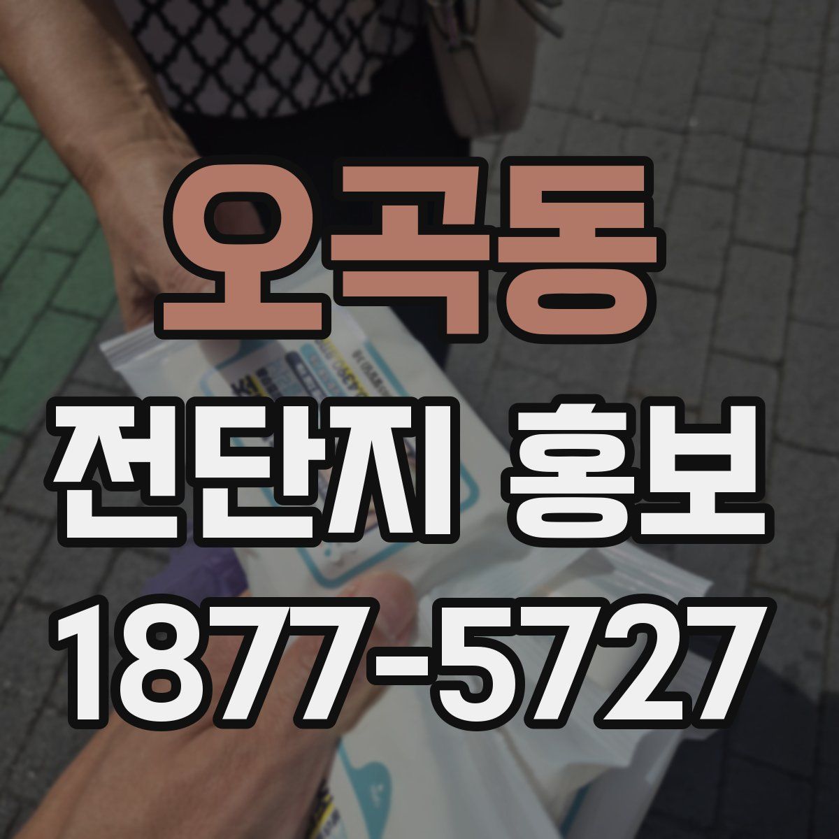 오곡동 전단지 홍보