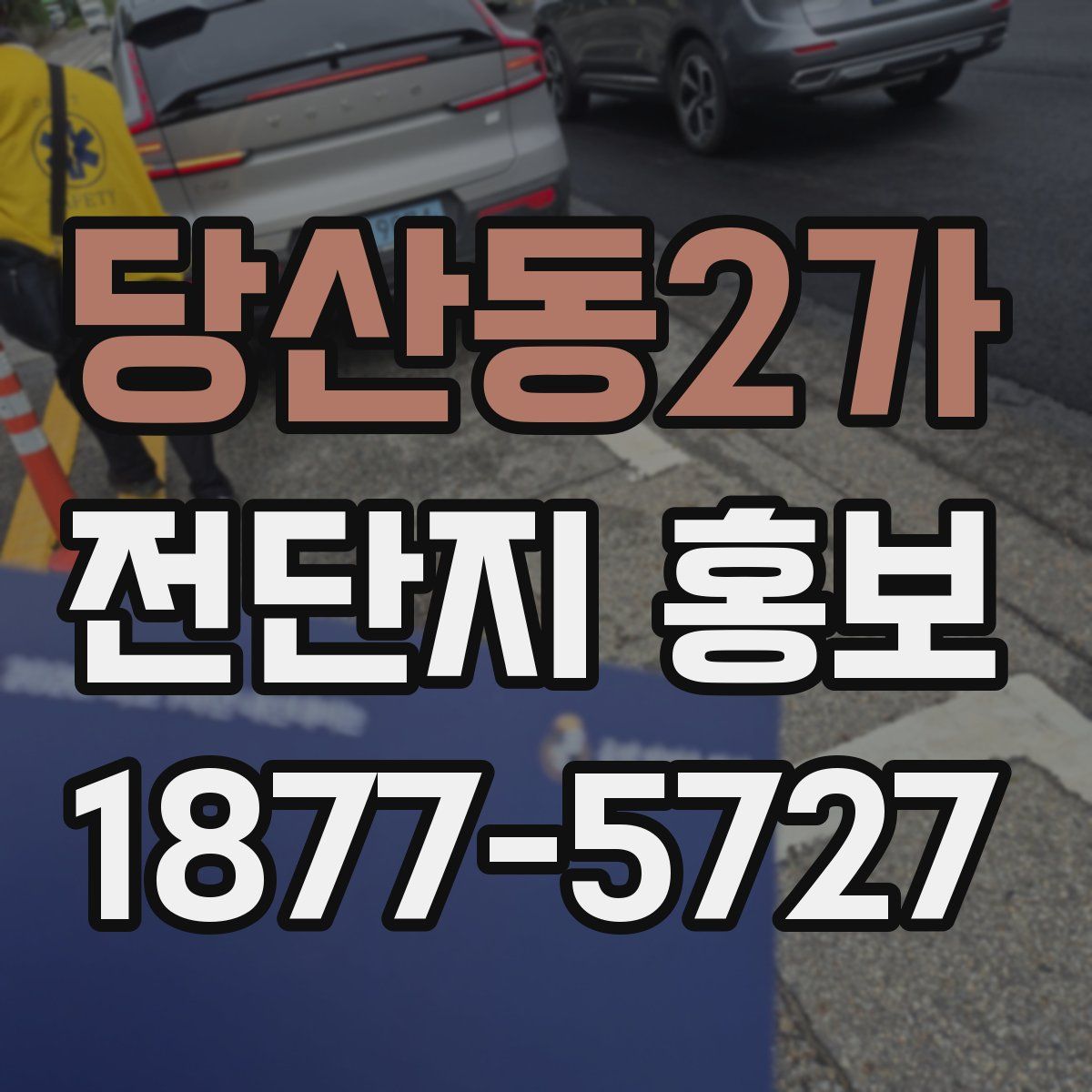 당산동2가 전단지 홍보