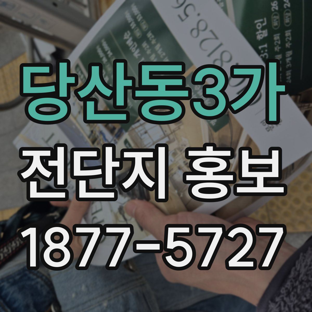 당산동3가 전단지 홍보