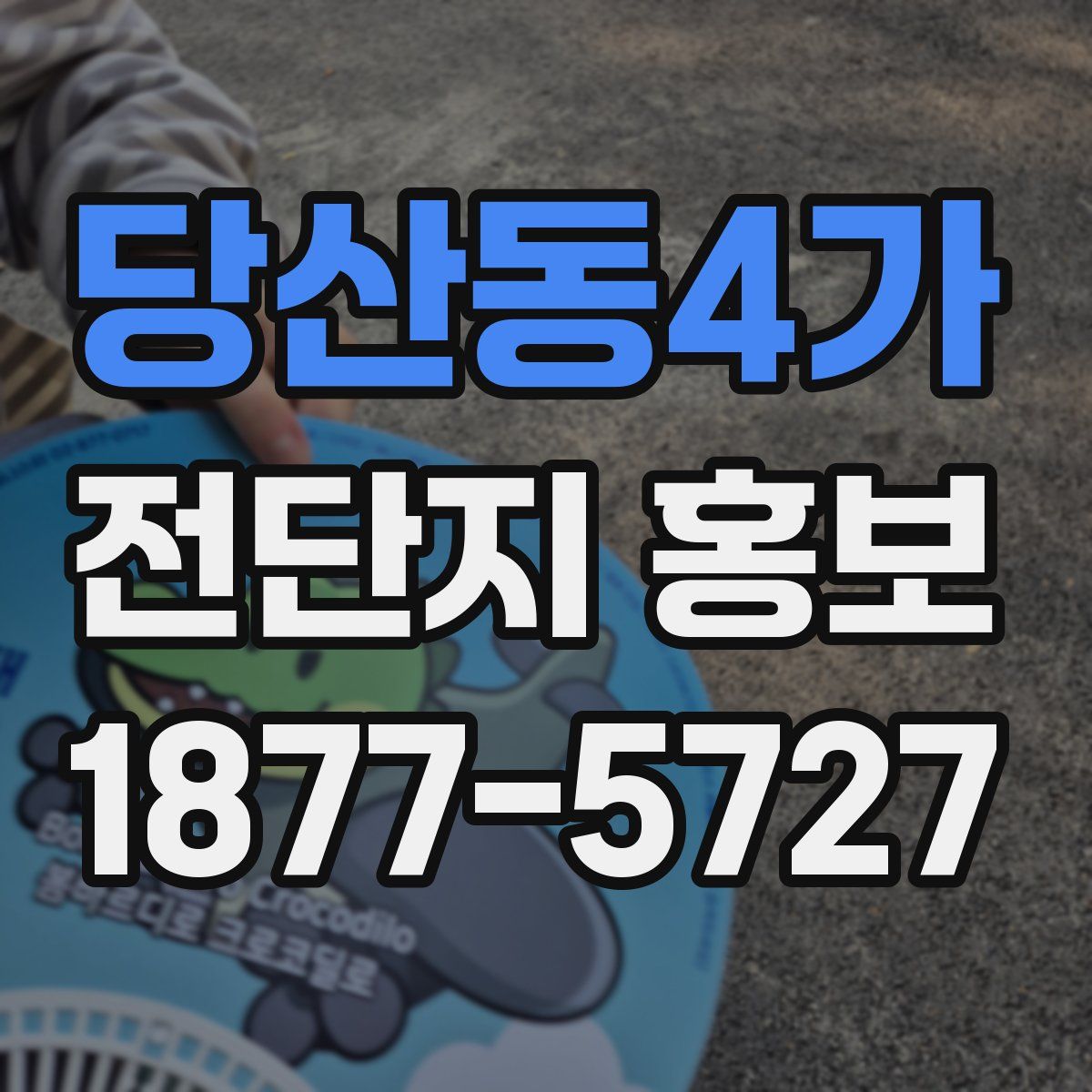 당산동4가 전단지 홍보