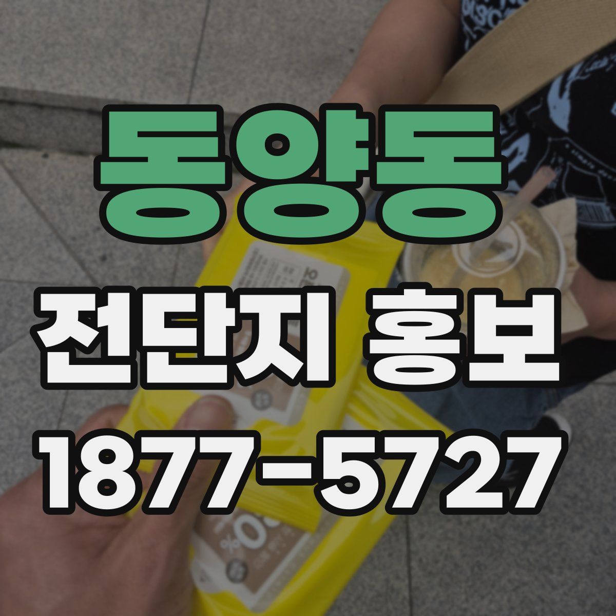 동양동 전단지 홍보