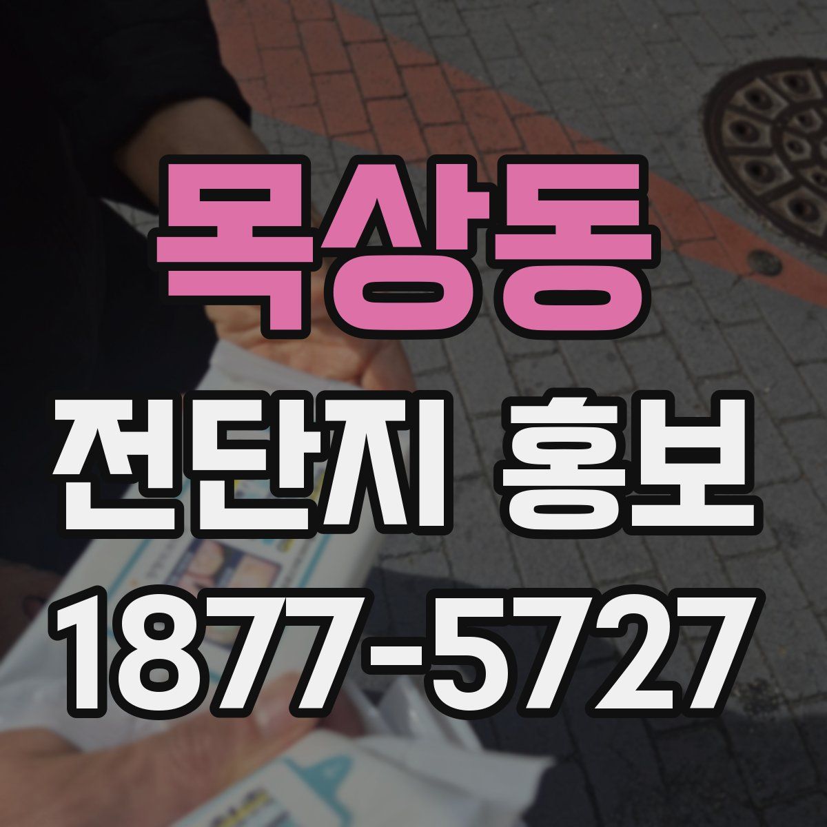목상동 전단지 홍보