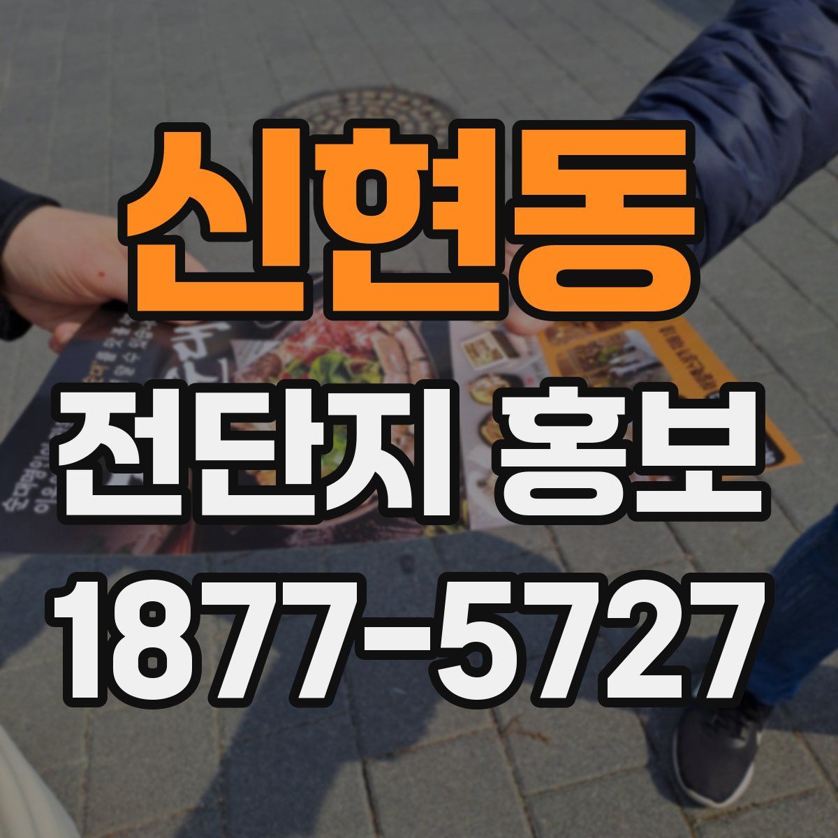 신현동 전단지 홍보