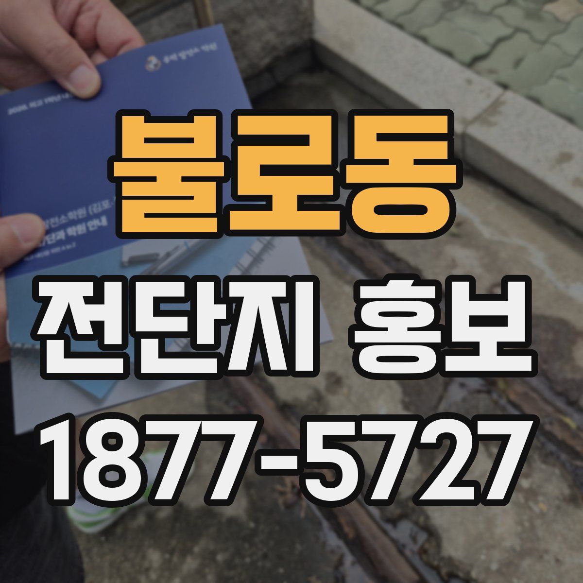 불로동 전단지 홍보