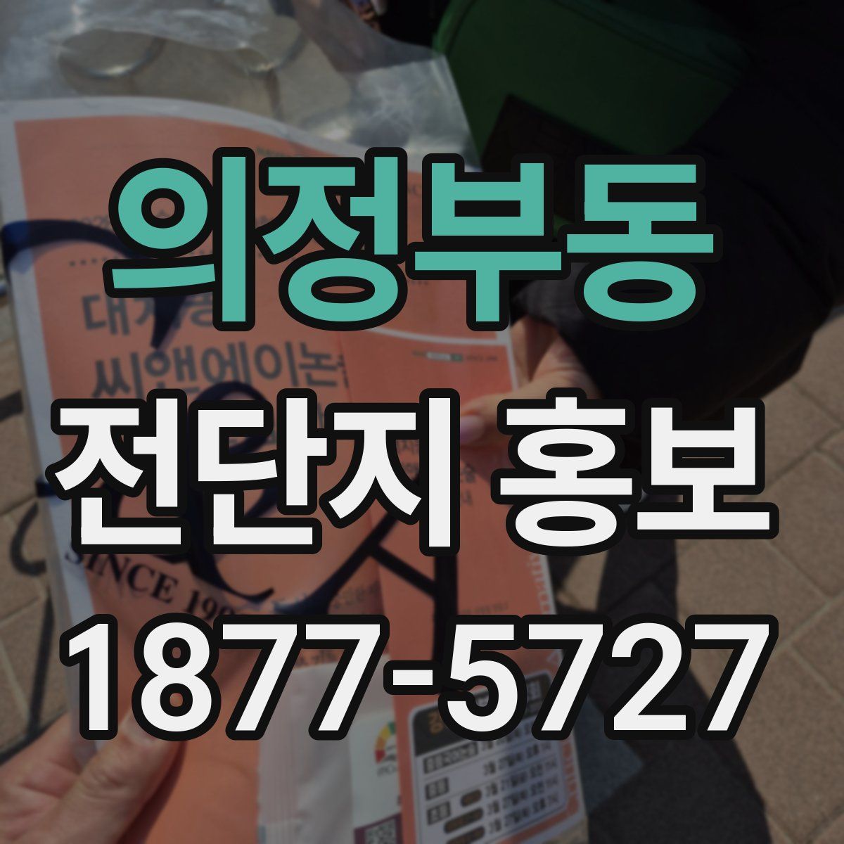 의정부동 전단지 홍보