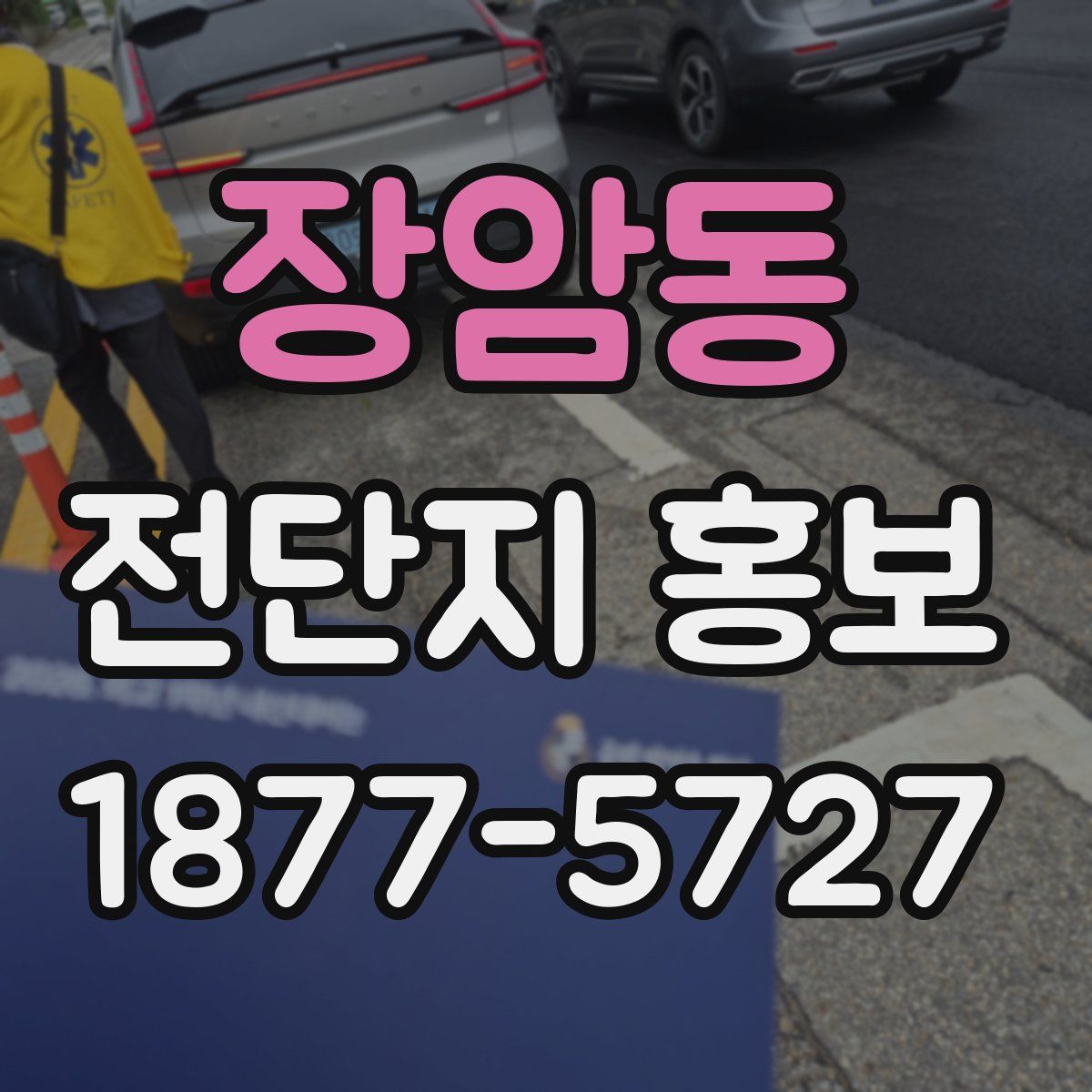 장암동 전단지 홍보