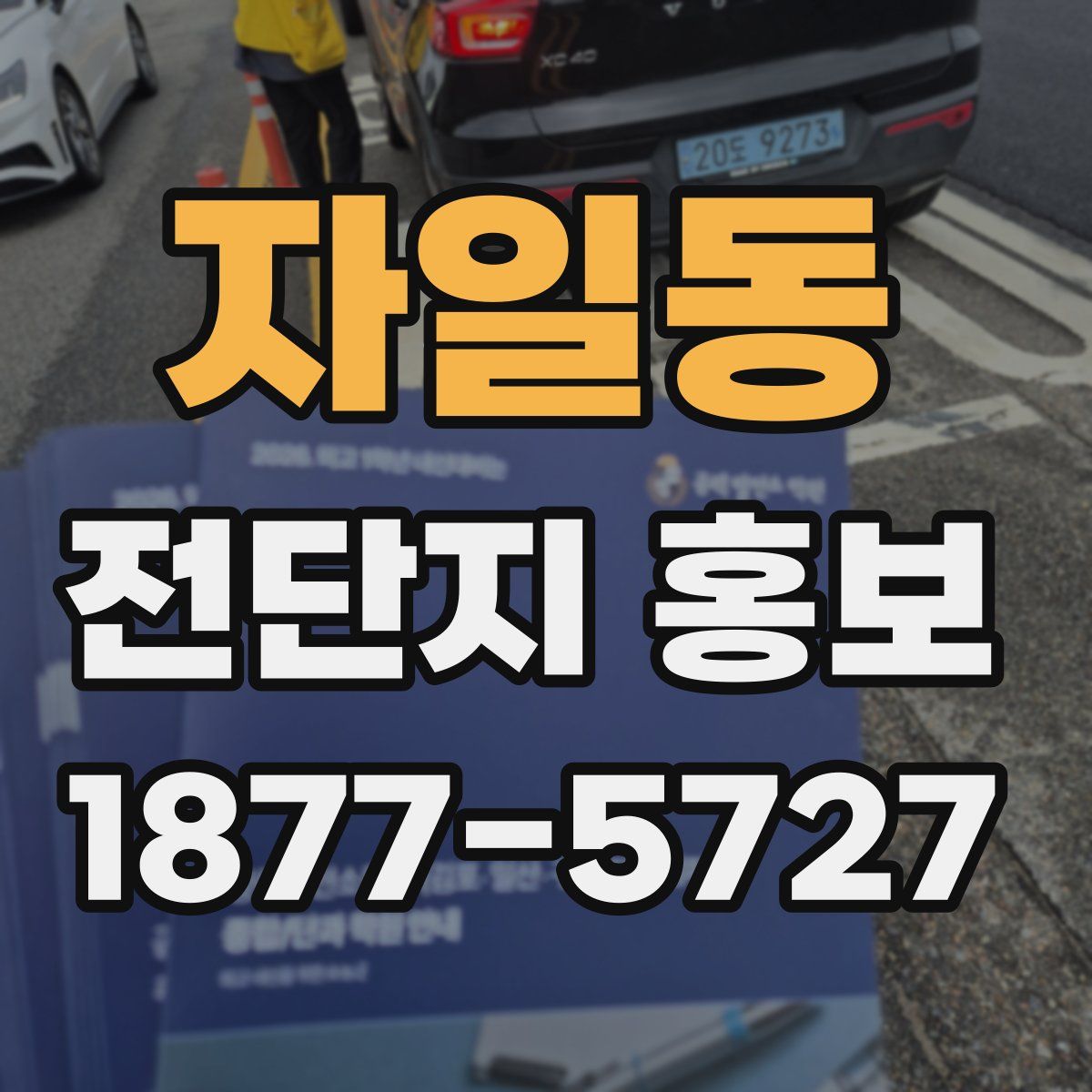 자일동 전단지 홍보