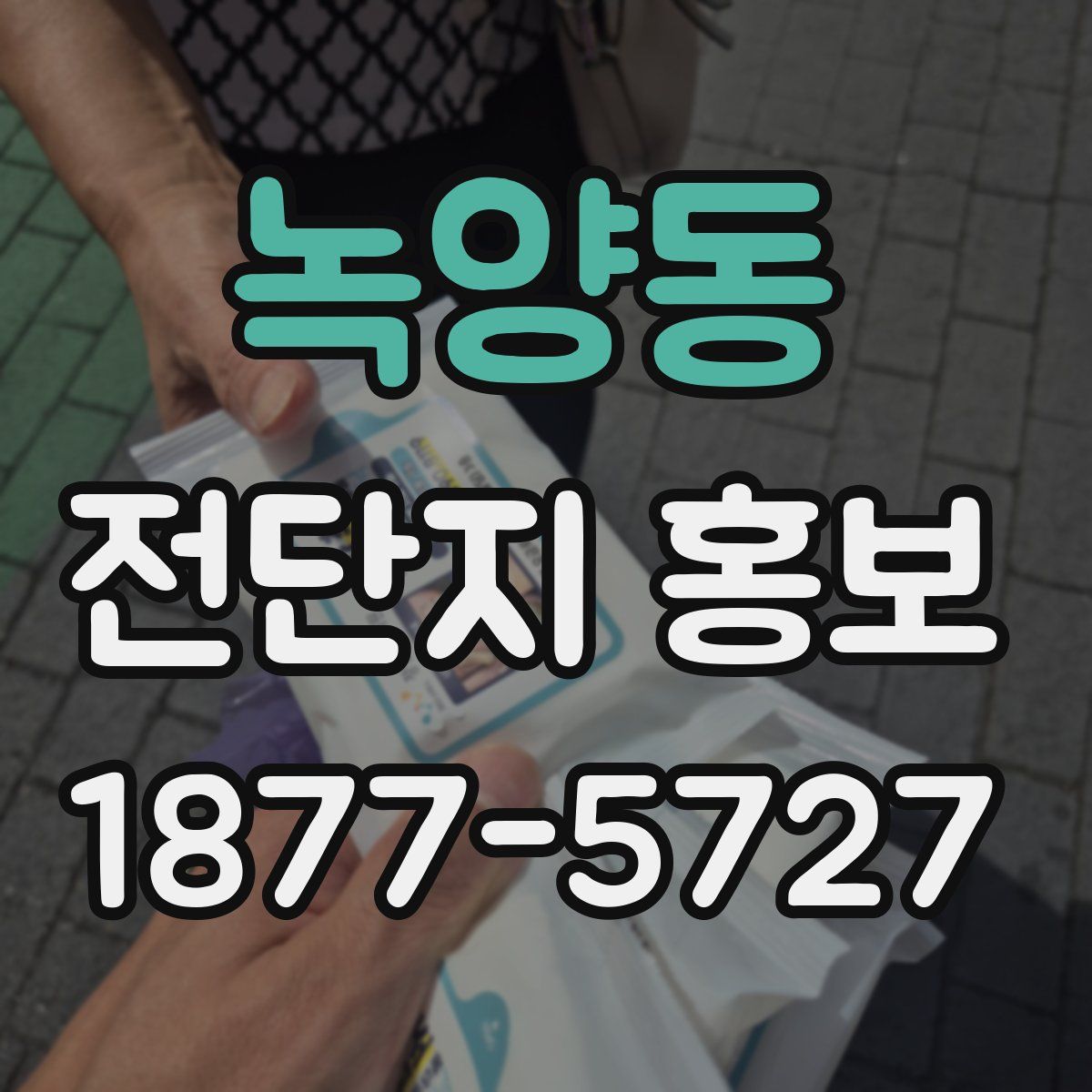 녹양동 전단지 홍보