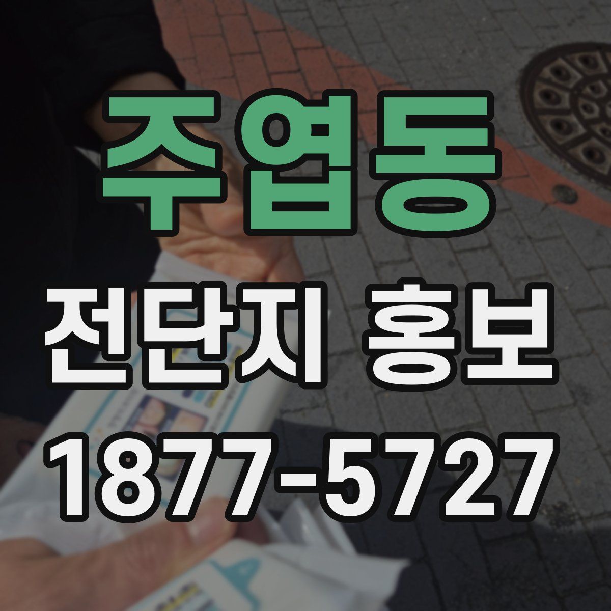 주엽동 전단지 홍보