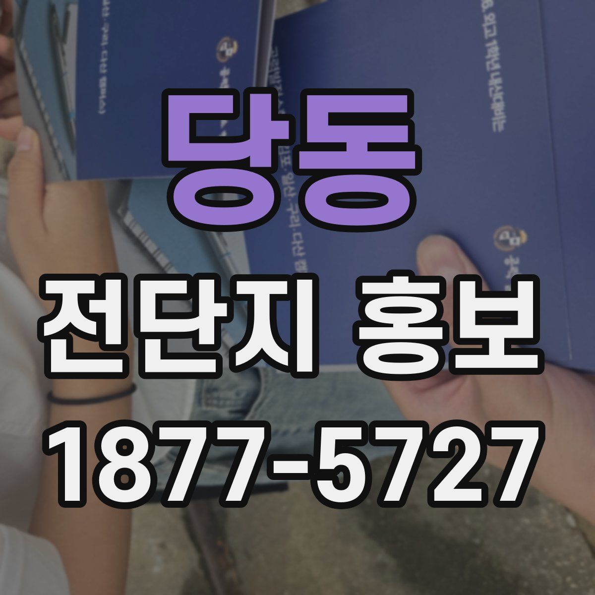당동 전단지 홍보