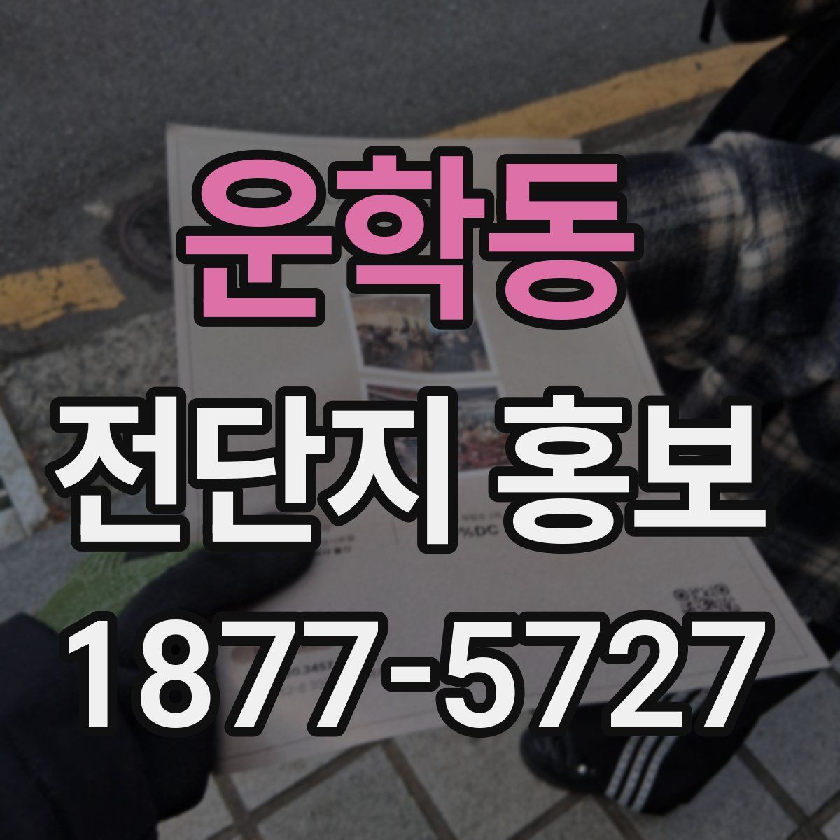 운학동 전단지 홍보