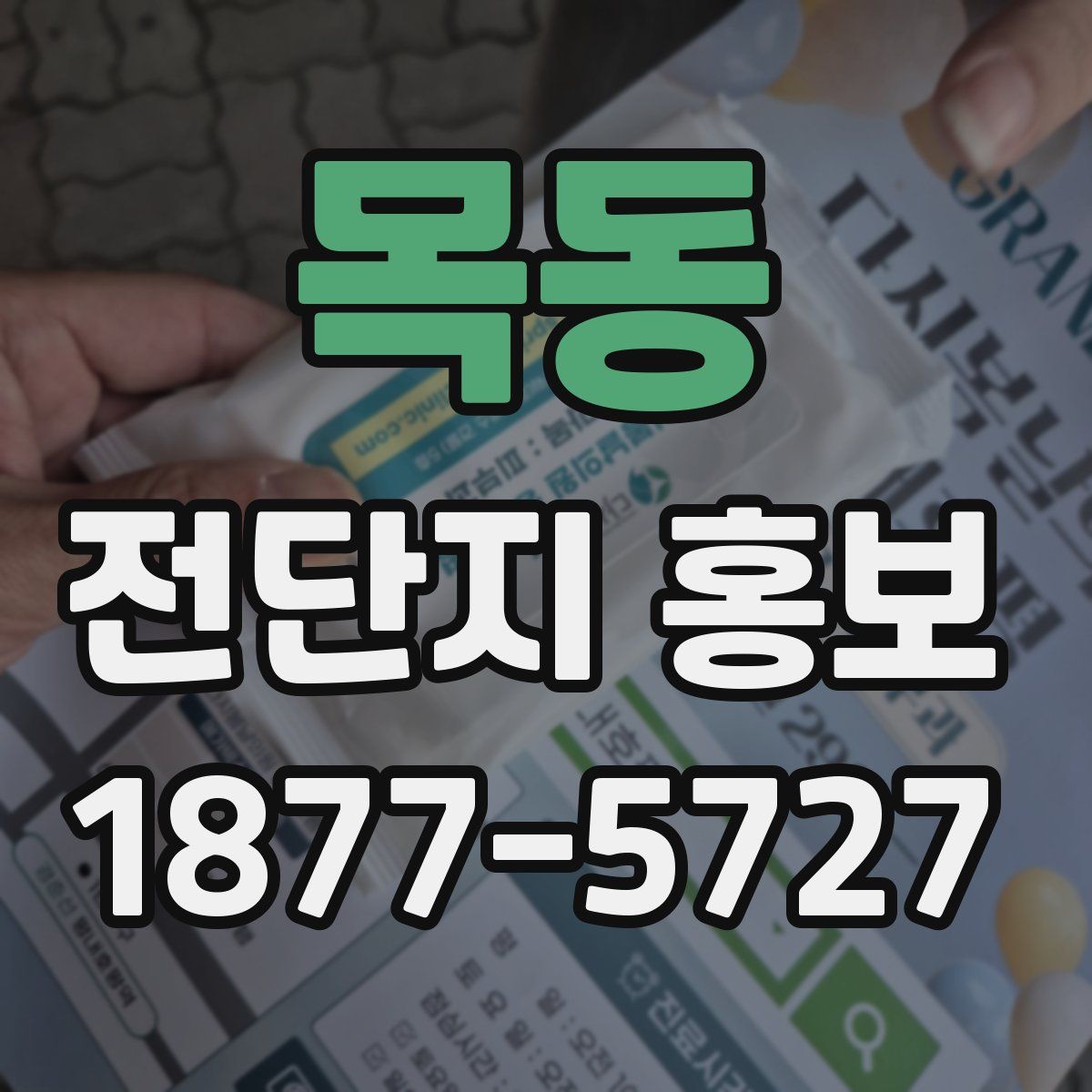 목동 전단지 홍보
