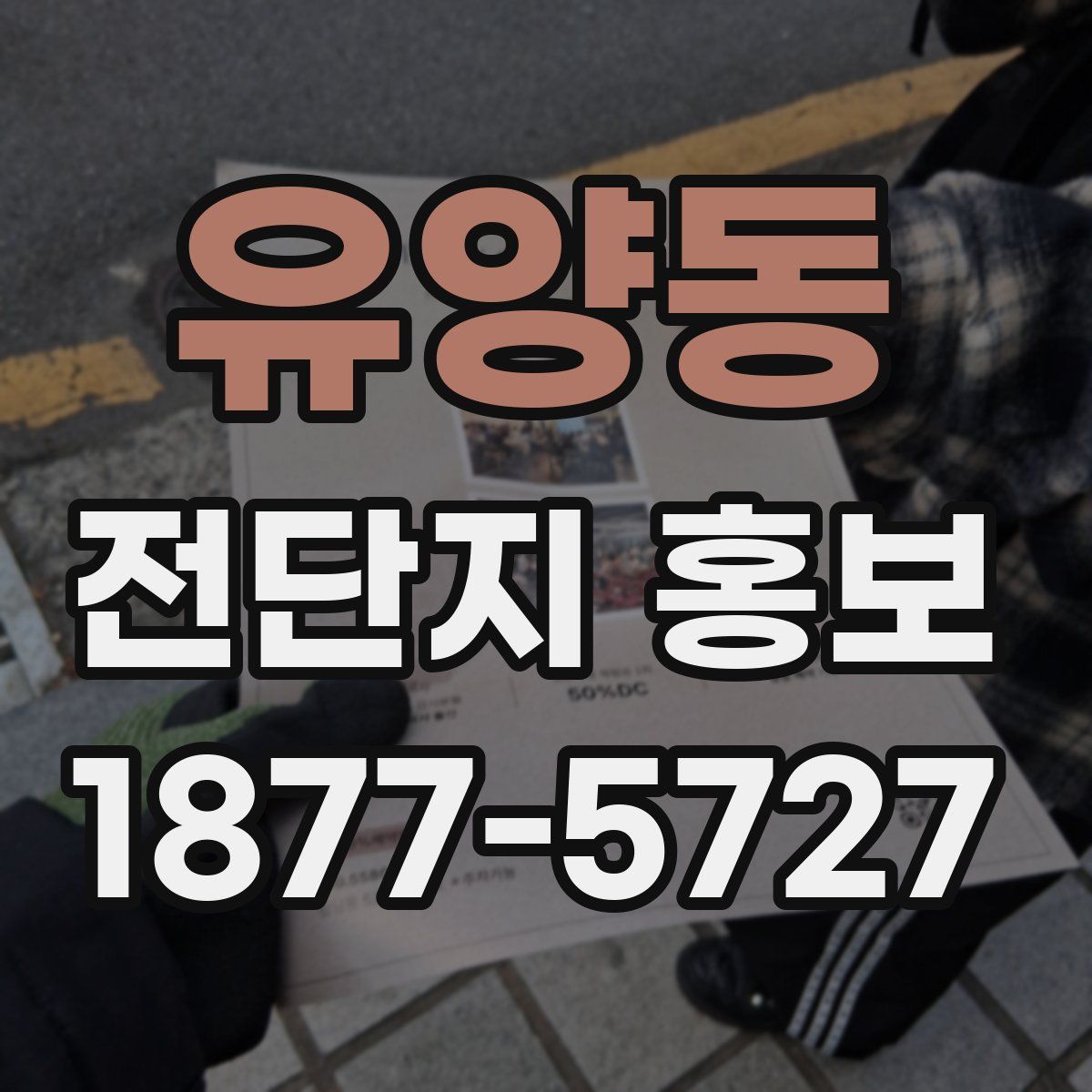 유양동 전단지 홍보