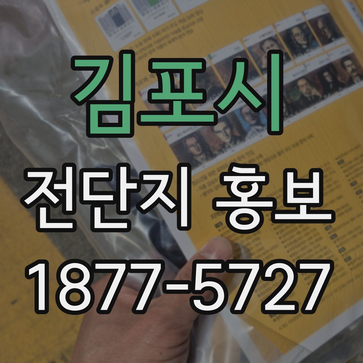 김포시 전단지 홍보