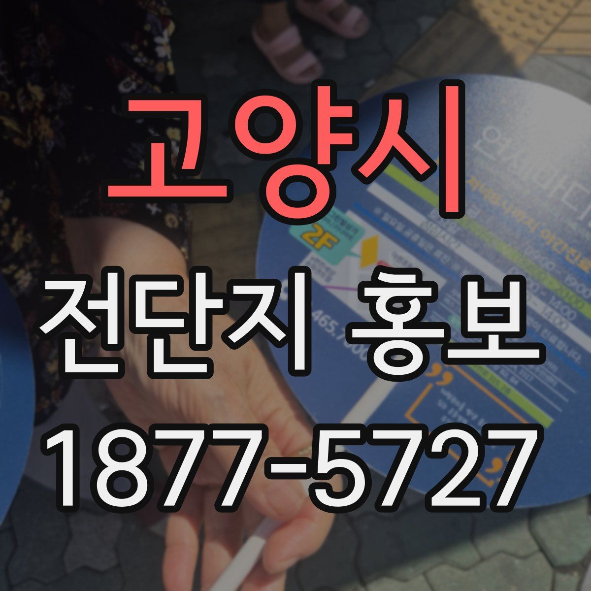 고양시 전단지 홍보