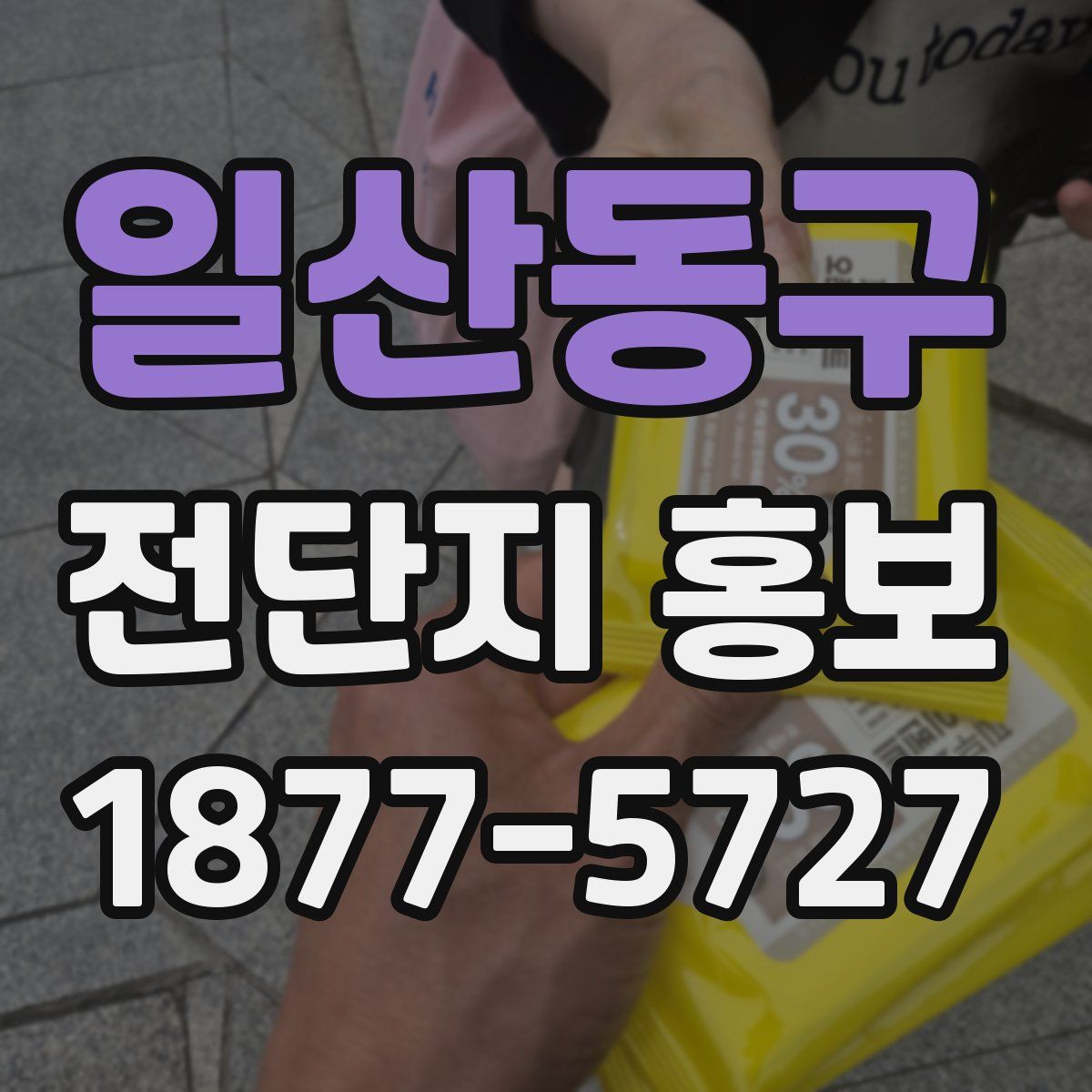 일산동구 전단지 홍보