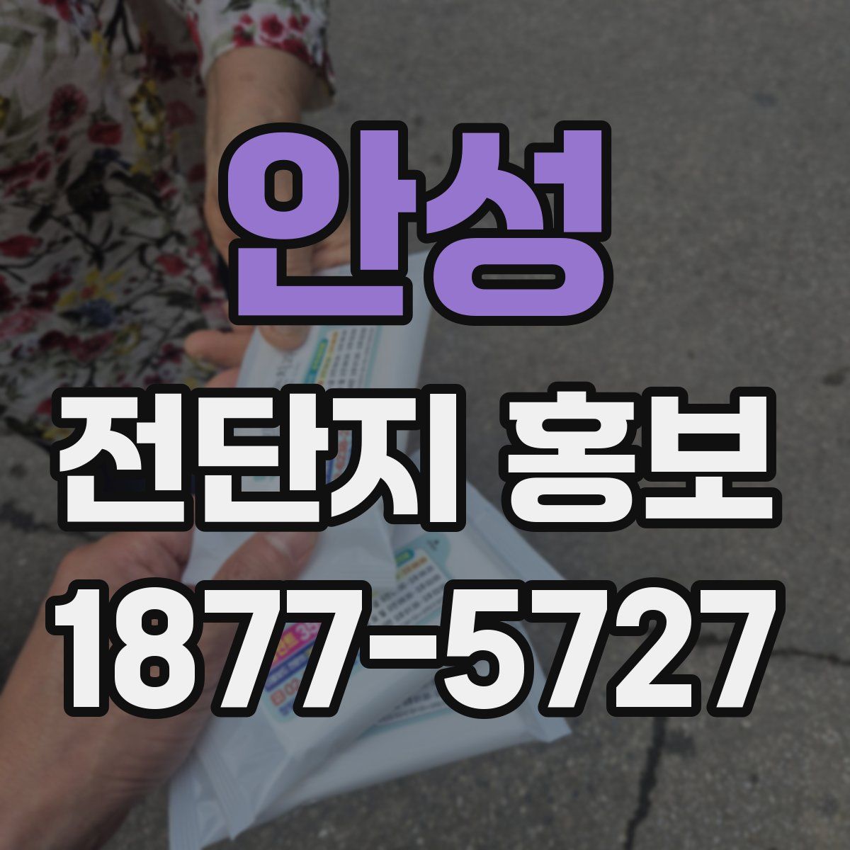안성 전단지 홍보