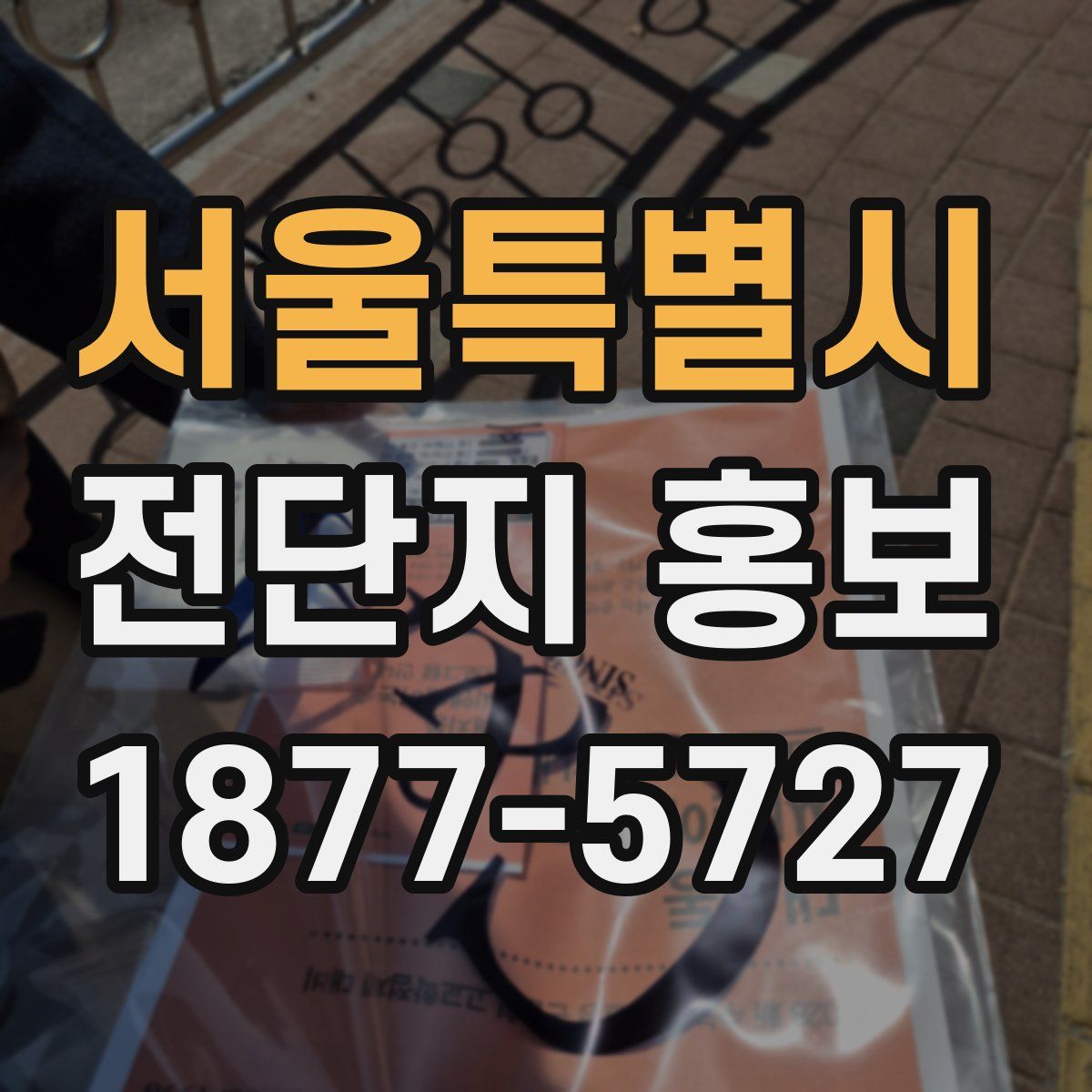 서울특별시 전단지 홍보
